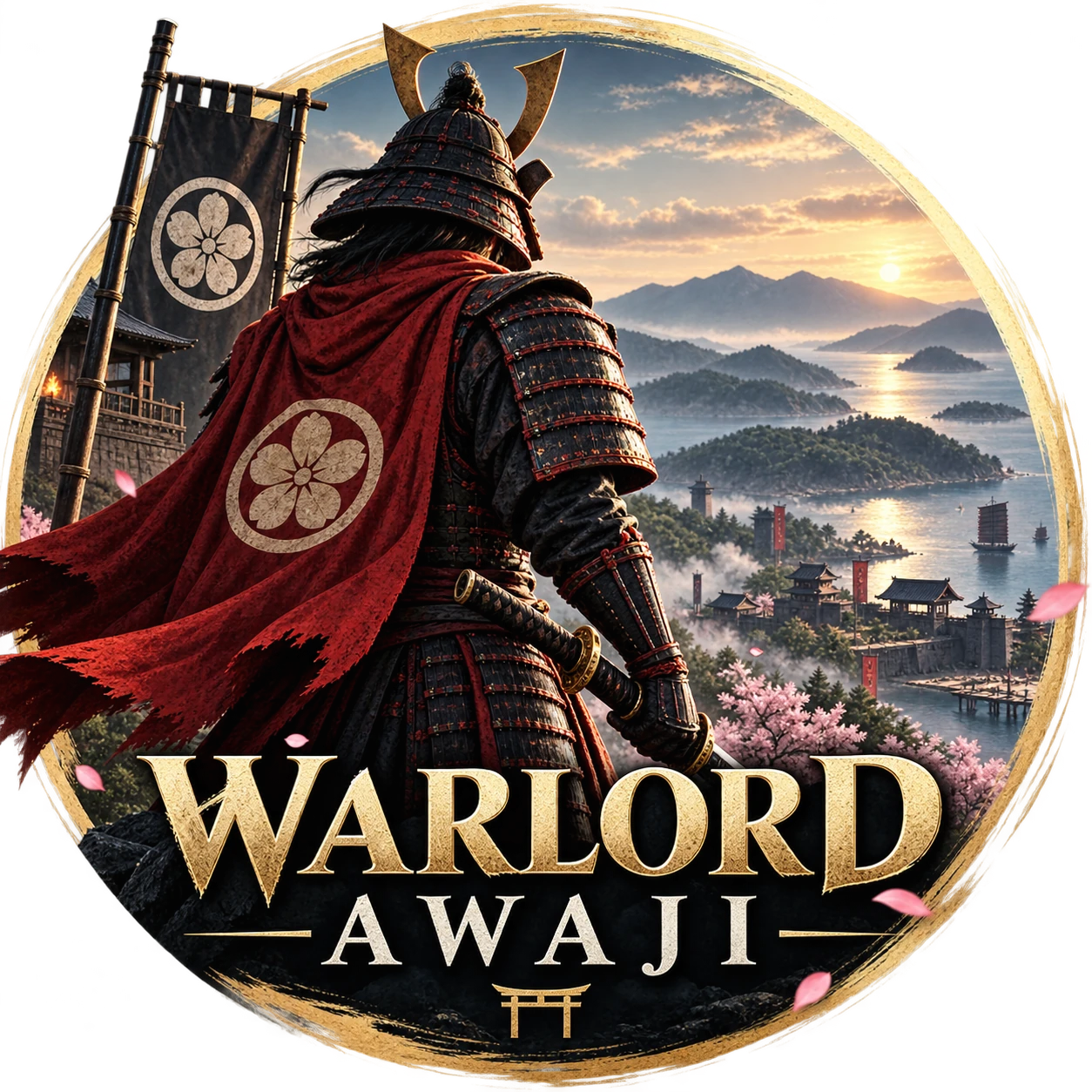 Warlord: Awaji Guide samurai emblem